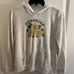 Sunshine Graphic Women's Hoodie - Gray